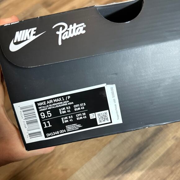Nike Air Max 1 Patta Waves Noise Aqua main image 6